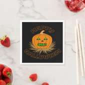SERVIETTE EN PAPIER HALLOWEEN (En situation)