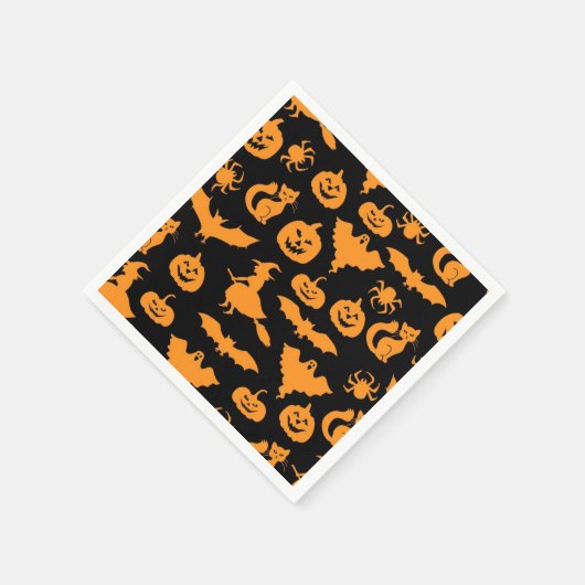 Serviette En Papier Halloween (Coin)