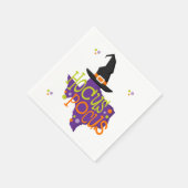 Serviette En Papier Halloween (Coin)