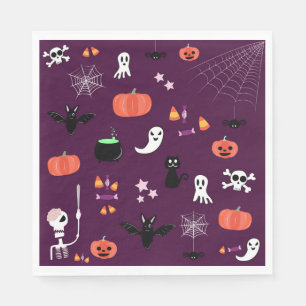 Serviette En Papier Halloween