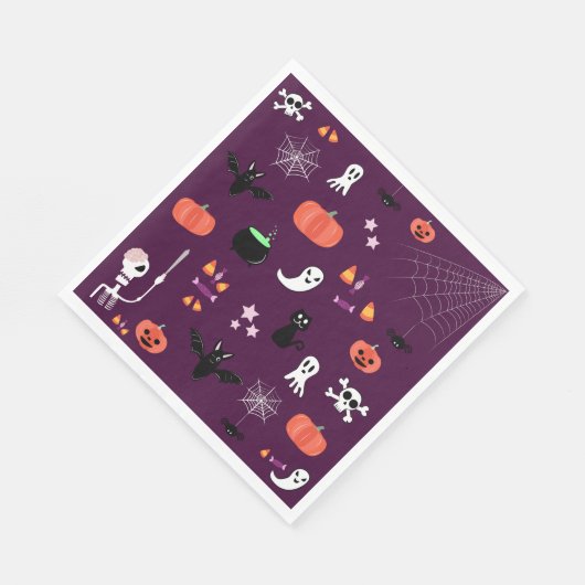 Serviette En Papier Halloween (Coin)