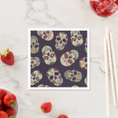 Serviette En Papier Halloween (En situation)