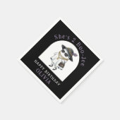 Serviette En Papier Halloween 2 Anniversaire Fête Ghost Two Boujee (Coin)