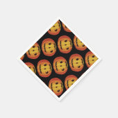 Serviette En Papier Halloween à l'ancienne, Citrouille (jack-o'-lanter (Coin)