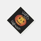 Serviette En Papier Halloween à l'ancienne, Citrouille (jack-o'-lanter (Coin)