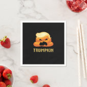 Serviette En Papier Halloween amusant pour Trumpkin Poop (En situation)
