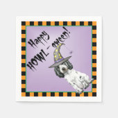 Serviette En Papier Halloween Anglais Cocker Spaniel Napkins (Devant)