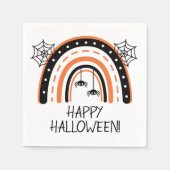 Serviette En Papier Halloween arc-en-ciel Boho (Devant)