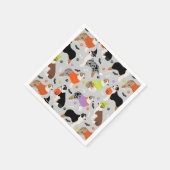 Serviette En Papier Halloween Australian Shepherd (Coin)