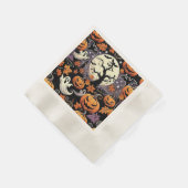 Serviette En Papier Halloween/Automne (Coin)