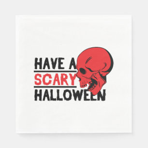 Serviette En Papier Halloween - Avoir un halloween effrayant