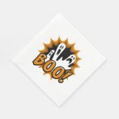 Serviette En Papier Halloween Boo ! (Coin)