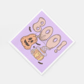 Serviette En Papier Halloween Boo (Coin)