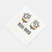 Serviette En Papier Halloween Boo Bees Infirmière T-shirt classique (Coin)