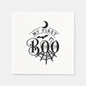 Serviette En Papier Halloween Boo Rapide (Devant)