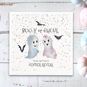 Serviette En Papier Halloween Boo-y et Ghoul Genre Révéler les fantôme