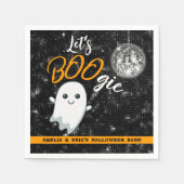Serviette En Papier Halloween BOOgie Disco (Devant)