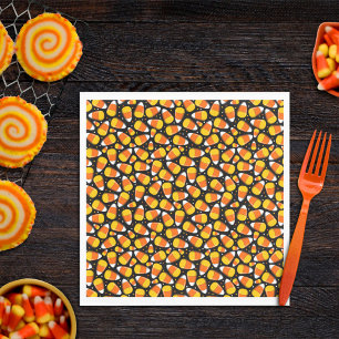 Serviette En Papier Halloween Candy Corn