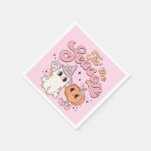Serviette En Papier Halloween C'est la saison (Coin)