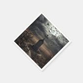 Serviette En Papier Halloween cimetière Déplaisant cimetière gothique (Coin)