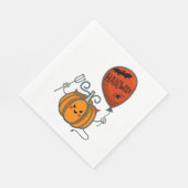 Serviette En Papier Halloween citrouille (Coin)