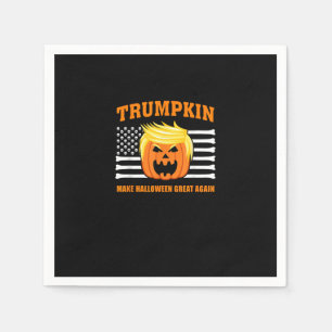 Serviette En Papier Halloween classique de Trumpkin - rendre Halloween