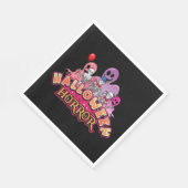 Serviette En Papier Halloween Clowns effrayants Horreur Napkins (Coin)