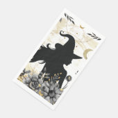 Serviette En Papier Halloween contemporain moderne sorcière 3 (Coin)