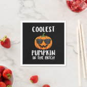 Serviette En Papier Halloween Coolest Pumpkin Patch Costume Men Boys K (En situation)