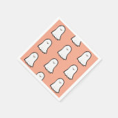Serviette En Papier Halloween Cute Ghost Pattern (Coin)