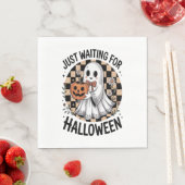 Serviette En Papier Halloween de la vache des Highlands (2) (En situation)