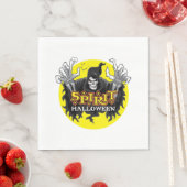 Serviette En Papier Halloween de l'esprit (En situation)