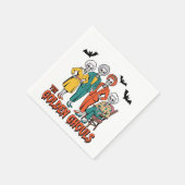 Serviette En Papier Halloween des filles des Gouls d'or (Coin)