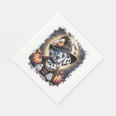 Serviette En Papier Halloween du chien dalmate (Coin)