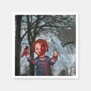 Serviette En Papier Halloween effrayant