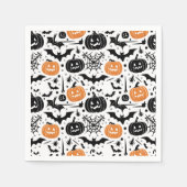 Serviette En Papier Halloween effrayant (Devant)