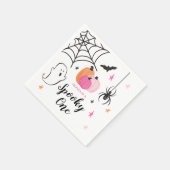 Serviette En Papier Halloween Éffrayant ONE 1ER Anniversaire Citrouill (Coin)