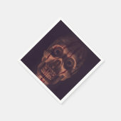 Serviette En Papier Halloween effrayant personnalisable (Coin)