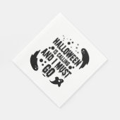 Serviette En Papier Halloween est en train d'appeler (Coin)