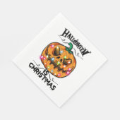 Serviette En Papier Halloween est Noël (Coin)