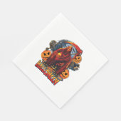 Serviette En Papier Halloween Evil skeleton (Coin)