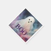 Serviette En Papier Halloween fantôme éffrayant (Coin)