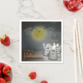 Serviette En Papier Halloween Ghomajorité (En situation)
