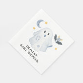 Serviette En Papier Halloween Ghost Little Boo Baby shower (Coin)