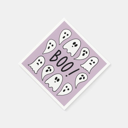 Serviette En Papier Halloween Ghosts Boo (Coin)