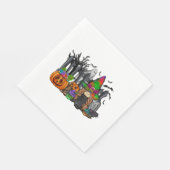 Serviette En Papier Halloween Gnome (Coin)