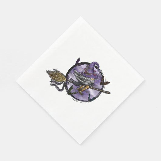 Serviette En Papier Halloween Gnome (Coin)