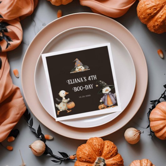 Serviette En Papier Halloween Goose Anniversaire de enfant soirée cost