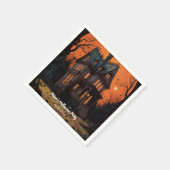 Serviette En Papier Halloween Haunted Mansion Adult Costume Party (Coin)