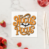 Serviette En Papier Halloween Hocus Pocus (En situation)